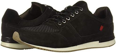 Marc Joseph New York Men's Genuine Leather Made in Brazil Luxury Fashion Trainer Sneaker, Black Nubuck, 7 M US | Image 6