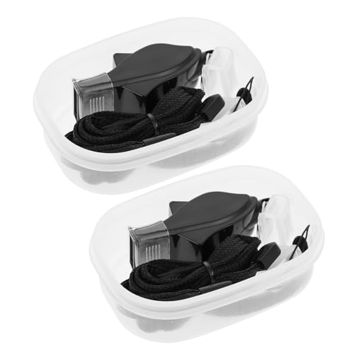 Silbatos deportivos de acero inoxidable Sosoport, pack de 2 miniatura 1