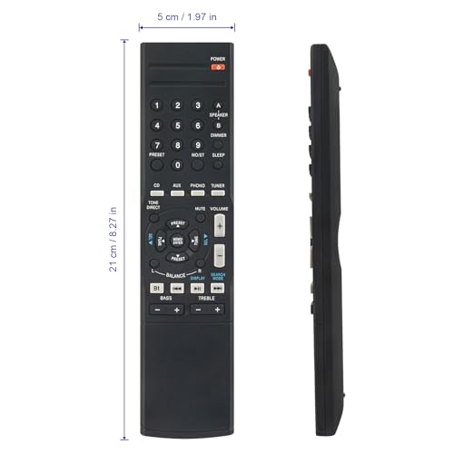 Télécommande de rechange pour ampli Sherwood RX-4208 et RX-4508 - 2
