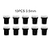 Sandblaster Nozzles 10 Pack Ceramic Tips 2-3.5mm Replacement Parts for 5 Gallon Sandblasting Tanks Air Tools Blasting Equipment Workshop Accessories(3.5mm)