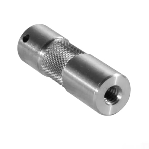 Image of Modern Studio Equipment 2 Inch Aluminum Baby Pin with 1 /4 Inch Female Thread, Raw Aluminum