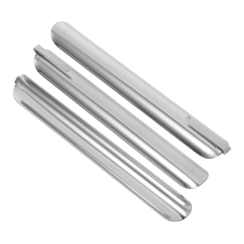 Warmhm 3pezzi Raccoglitore per da Tavolo in Acciaio per Ristoranti e Panetterie Raschietto Portatile Ergonomico per Pulizia Rapida da Tavolo e Bancone