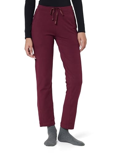 Image of Van Heusen Women's Cotton Lounge Pants | Drawstrings & Side Pockets | Cotton Stretch | Smart Tech Finish| Everyday Pyjamas | At Home Pyjamas | Style 55303