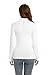 White Turtle Neck Shirt for Women Winter Fall Thermal Underscrubs Tops Long Sleeve Sexy (White M)