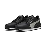 Puma Unisex St Runner V4 L Basket, Nero Grigio Echo Bianco, 46 EU
