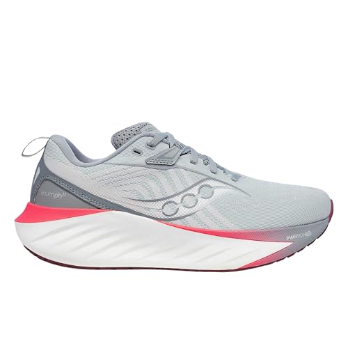 Image of Saucony Women's Triumph 22 Running Shoe Cloud /Cayenne, Wide, 10