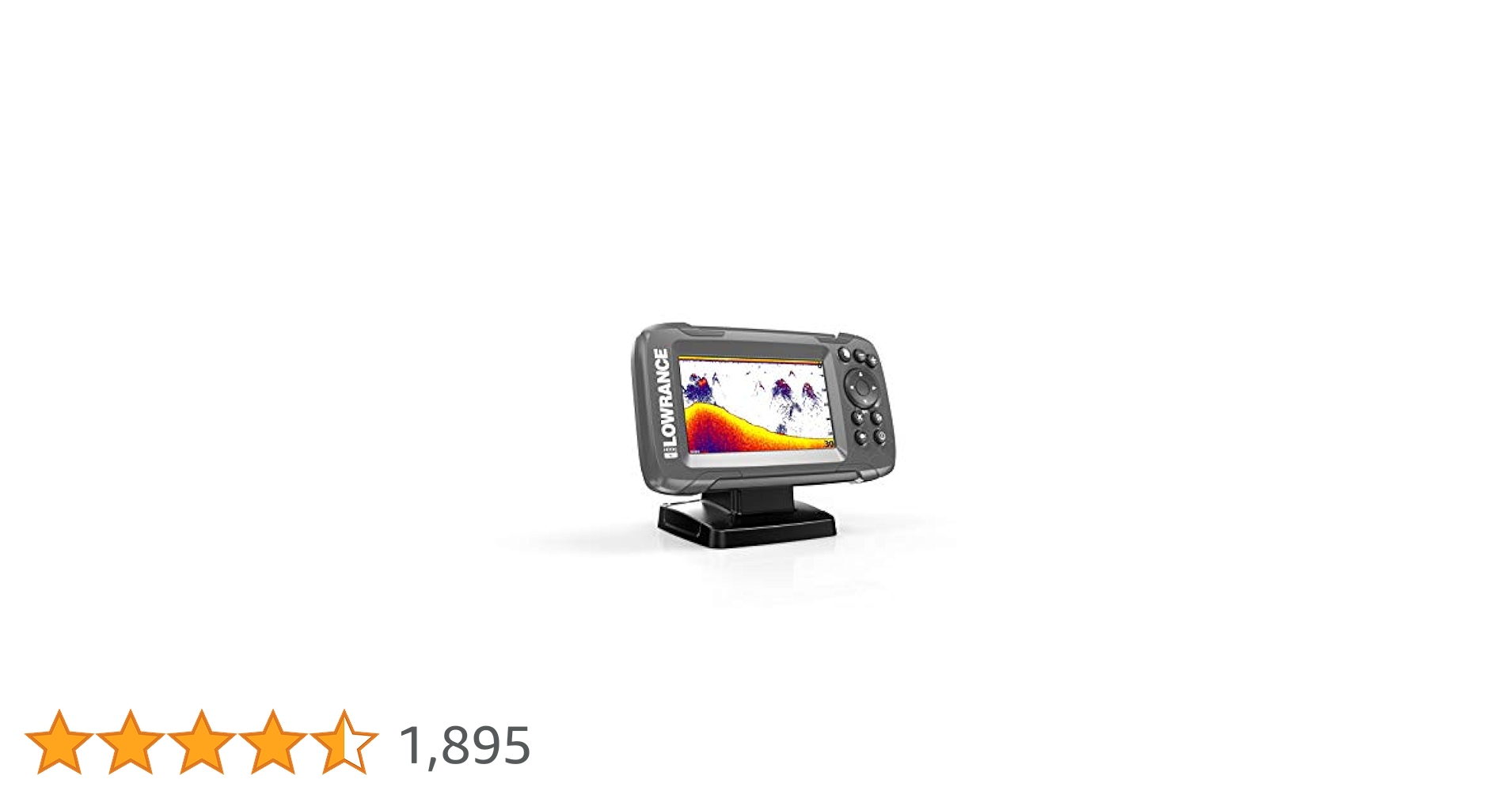 Amazon.co.jp: Lowrance HOOK2 4X－4インチ 魚群探知機 CHIRP