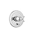 Rohl U.7000L-PN Kit Perrin and Rowe Edwardian Pressure Balance Trim with Integrated Volume Control in Polished Nickel with Lever and Diverter (Includes Both Porcelain