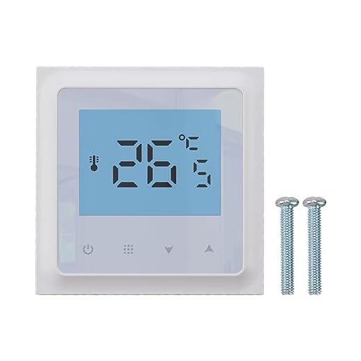 Termostato para Suelo Radiante 90- - Control Preciso ±0,5°C, Programable 7 Días, Compatible Caldera Gas y Gasoil
