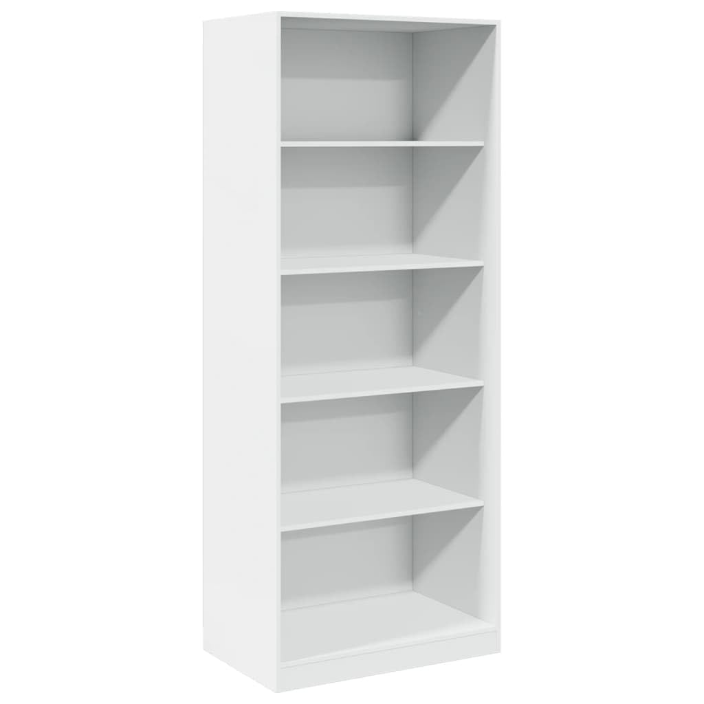 vidaXL Wardrobe, Closet for Bedroom, Clothes Storage Organiser with Compartments, Cupboard, Armoire, Modern Style, White Engineered Wood