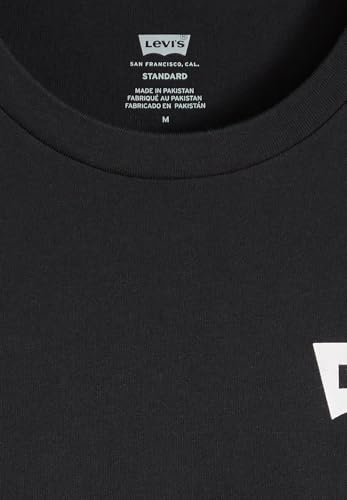 Levi's Graphic Crewneck Tee Color Bw Caviar Gra – Ansicht 6