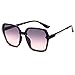 Produktbild HONGYAN Übergroße Quadratische Sonnenbrille Damenrahmen Sonnenbrille Für Damen Uv400 Shades