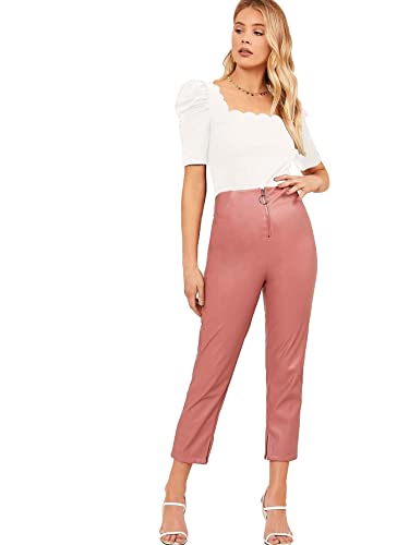 Image of Shasmi Women's Polyester Solid Slim Fit T-Shirt