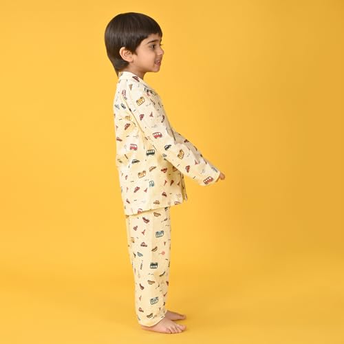 Image of Jam & Sugar Boys Cotton Printed Night Suit Set
