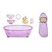 Baby Born Surprise Bathtub Surprise Purple Swaddle Princess