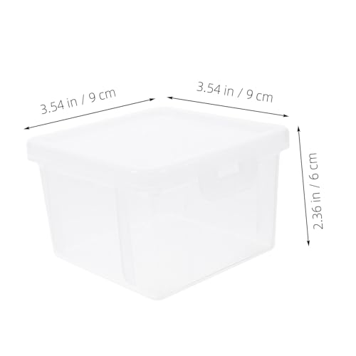 Caja transparente para almacenamiento de monedas, pack de 2 miniatura 2