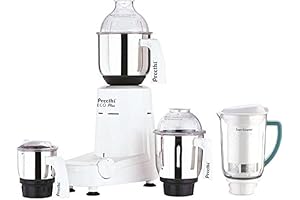 Sumeet Mixer Grinder 110 Volts for USA (Eco Plus 4 Jar)