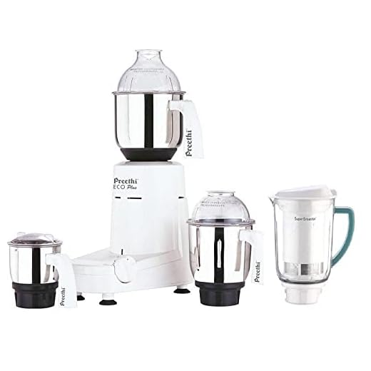 Preethi Eco Plus 4 Jar Mixer Grinder 110 Volts