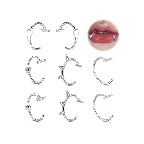 Zolure �t�F�C�N���b�v �s�A�X �z���S�̎� �t�F�C�N ���b�v�s�A�X �W���G���[ �t�F�C�N ���b�v�����O �X�l�[�N�o�C�g�W���G���[ �m���s�A�X ���b�v�J�t �t�F�C�N �m�[�Y�����O, Adjustable, ����, �L���[�r�b�N�W���R�j�A