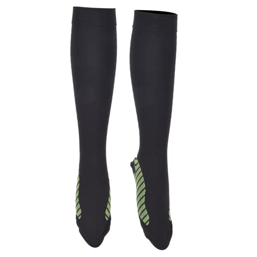 Meias de compressão esportiva, meias de compressão multiuso com suporte para pernas para corrida e c