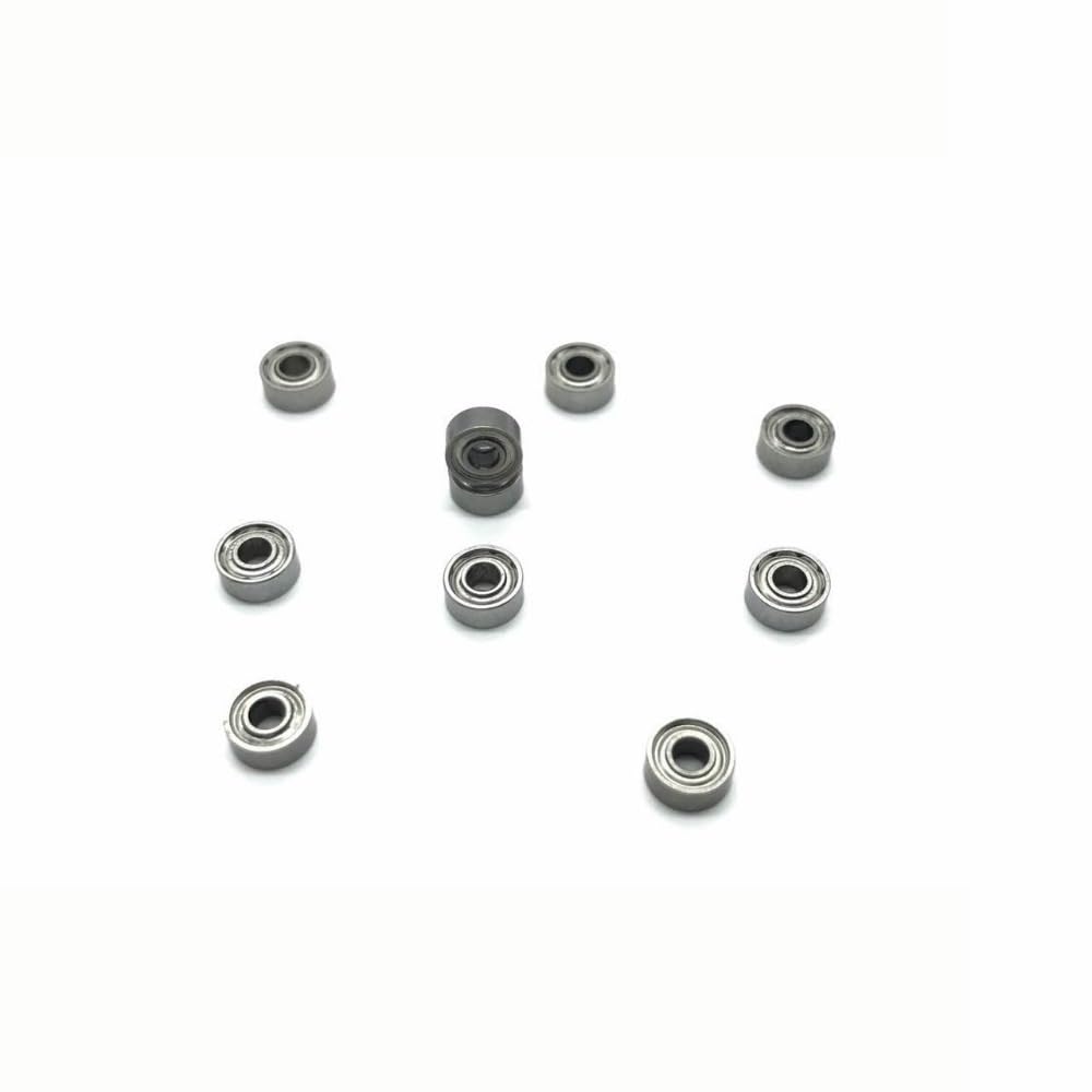 WTEPNQQDI 50Pcs 682XZZ 2.5x6x2.6 mm Deep Groove Ball Bearing Miniature Model Aircraft 682X 682