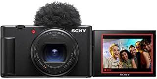 Sony Vlog Camera ZV-1 II | Digital camera (Vari-angle screen for vlogging, wide angle zoom lens, 4K video, multi-directional microphone) Black