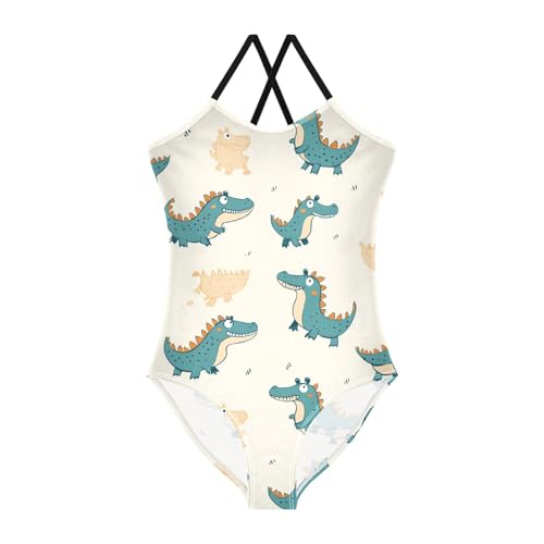 KLL Rock and Roll Rock and Roll Elements Girls 1 Piece Swim Suit Beach Swimwear Adjustable Shoulder Strap Quick Dry