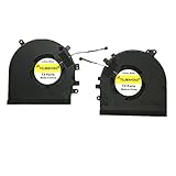 TXLIMINHONG New Compatible CPU GPU Cooling Fan for Razer Spirit Blade 15 GTX 1060 RZ09-027 RZ09-0270 RZ09-0300 RZ09-0328 RZ09-03287E72-R3U1 Series DFS501105PR0T FM5D FL6S DFS5K121142621 FLK7 FL6T