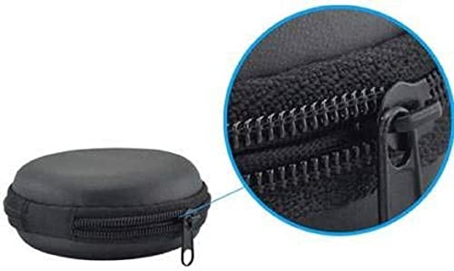 Grace Earphone Headphone Carrying Case Pouch Cover for Earphones | Compact Storage for Earphones, Headsets, Pen Drives, SD Cards, Charging Cables | Black (Pack of 1) 9 315pZUoSTOL