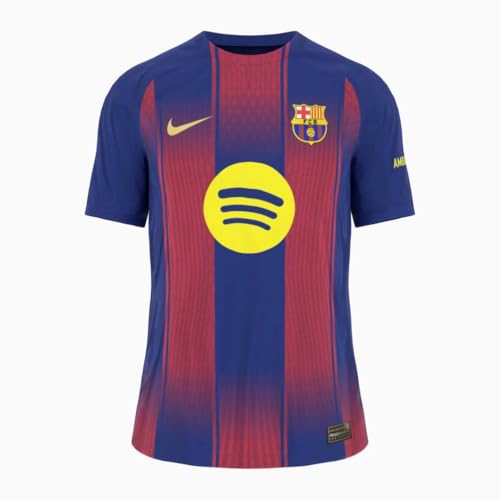 Nike FCB DF JSY SS Stad Hm Camiseta para Hombre Deep Royal Blue/Midwest Gold M