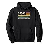 Retro 75385 Bad Teinach-Zavelstein Vintage Gemeinde PLZ Pullover Hoodie
