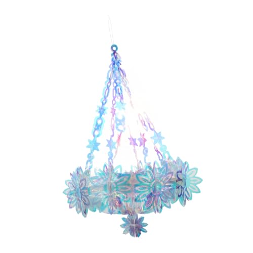 Healifty Lampadario per Feste 14 Pollici Decorazioni al Neon Lampada da Soffitto Decorativa per Eventi e Festività Accessorio Creativo per Appendere in Casa e Sala da Festa