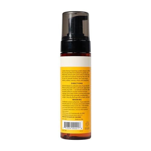 Leather Honey Suede Cleaner: Non-Toxic Suede & Nubuck Care, Made In The Usa Since 1968. Clean And Restore Suede & Nubuck Shoes, Boots thumb #1