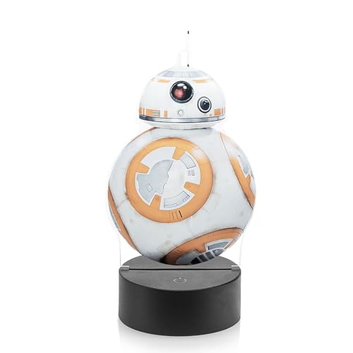Luminária de Led Star Wars com Impressão Digital - BB-8