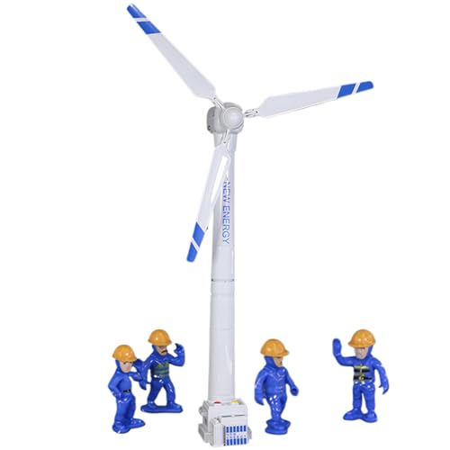 XJKLBYQ Kit d'expérience d'énergie éolienne | Éolien Turbine 1 Set Mini Wind Turbine Rotary Windar Turbine Modèle éducatif éducatif éducatif Portable Détachable Portable Turbine pour Les Enfants