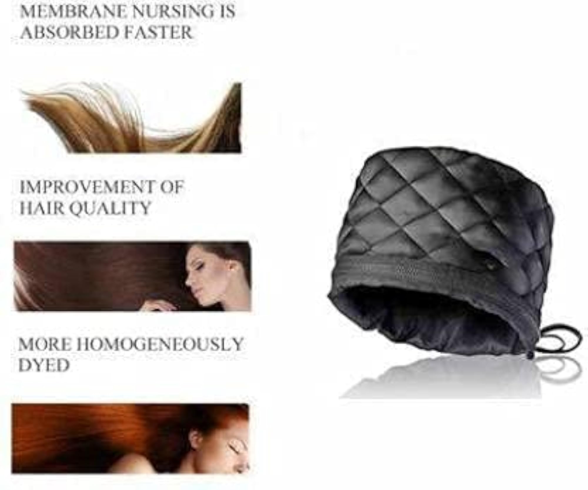Thermal Spa Treatment Heating Head Cap Hair Steamer