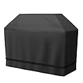 BBQ Grill Cover for Outdoor Grill 55 Inch, BBQ Gas Grill Cover Waterproof, Barbecue Cover with Adjustable Straps for Weber, Char-Broil, Nexgrill, Mounment, Dyna-glo, Brinkmann and More