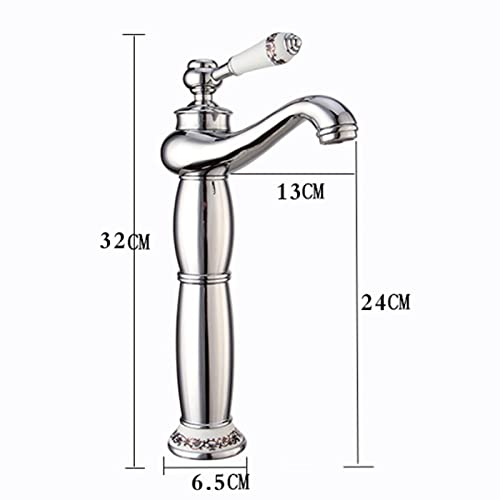 Robinet doré pour vasque rétro et ambiance spa à la maison