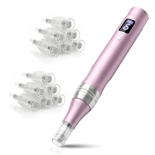 Professional Home Microneedle Pen Set,Derma Roller Pen - 0.25 mm,...