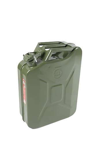 Start Tanica in Ferro Antiscoppio per Carburante 20L - Omologata con Chiusura di Sicurezza