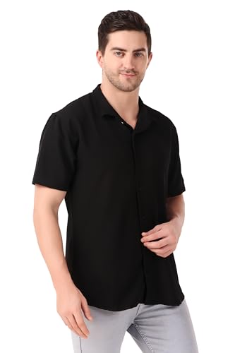 Image of Patrinus Pure Linen Mandarin Collar Full Sleeve Shirt