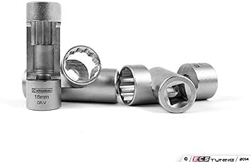 Schwaben 5-Piece Strut Nut Socket Set (1/2 Drive) 18mm, 19mm, 21mm, 22mm, 24mm