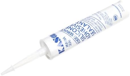 Replacement for fits 3700-CLEAR Kason Food Grade Silicone Sealant KAS3700-CLEAR