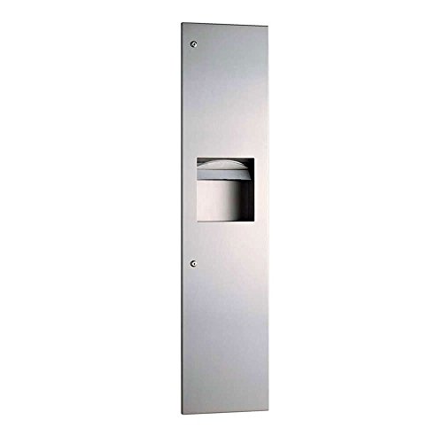 TableTop King B-3803 TrimLineSeries Recessed Paper Towel Dispenser/Waste Receptacle
