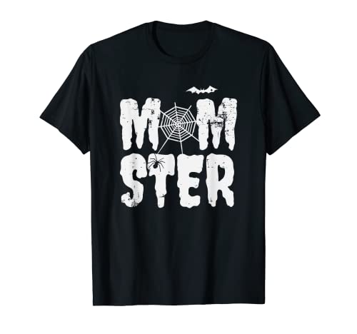 Momster Monster Mama Halloween divertente regalo per mamme Maglietta