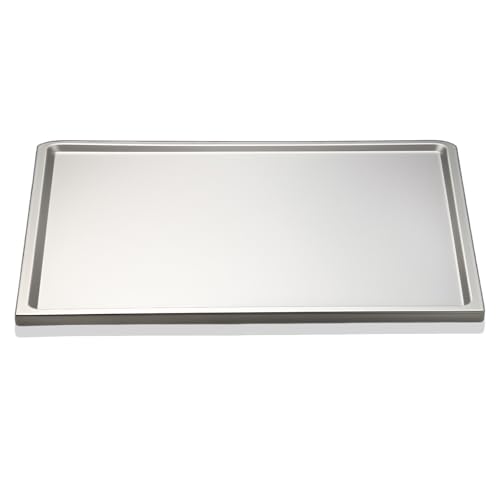 Upgraded SP101 SP100 Crumb Tray Replacement for Ninja Foodi Crumb Tray 304 Stainless Steel SP080 FT102CO Ninja Digital Filp Air Fryer Oven Drip Pan Countertop Toaster Removable Bottom Part Accessories