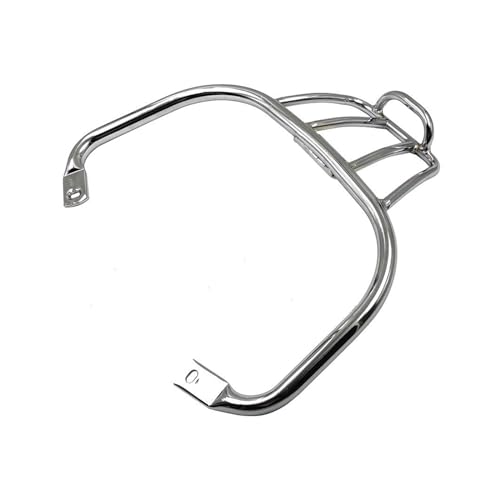 Porte-bagages arrière pour Vespa GTS 300 en aluminium CNC de haute qualité, finition chrome