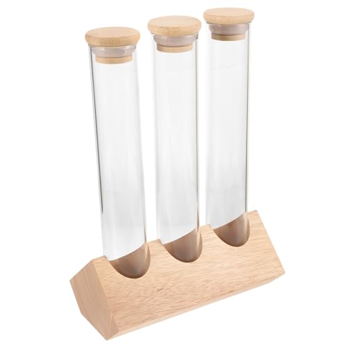 Test Tube Rack, 16 & 25mm, Plastic, 6 Place, Drying Pins, White, Karter Scientific 276K3 (Single)