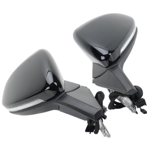 Rétroviseur Golf MK7 version US droit 8 broches avec miroir angle mort chauffant