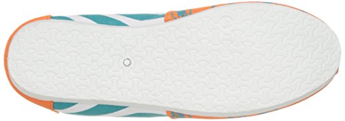 Miami Dolphins Nfl Womens Stripe Canvas Shoes - M #TOP3